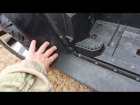 Видео: Расширители ароки и брызговики на детский квадроцикл (защита от грязи)