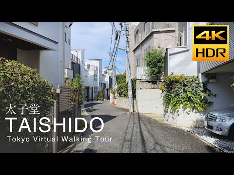 Видео: Прогулка по Тайшидо в Токио в 4K HDR