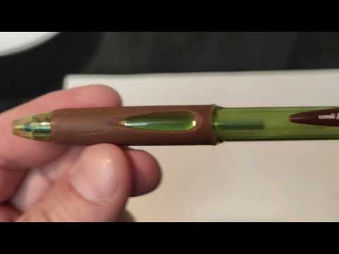 Видео: Uni Power Tank  ballpen - шариковая ручка Uniball