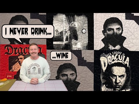 Видео: Я сделала одеяло на Хэллоуин в стиле ДРАКУЛЫ! 🧛 Одеяло Белы Лугоши