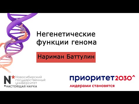 Видео: 7 апреля 2023 - Негенетические функции генома