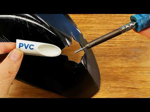 Видео: Почему я этого не знал! 5 умных способов починить сломанный пластик дома! | Советы изобретателя