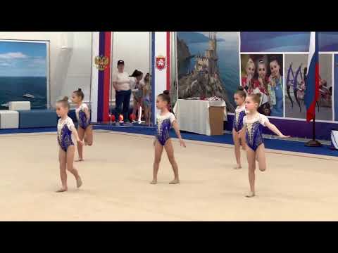 Видео: Художественная гимнастика Групповые упражнения 2016
