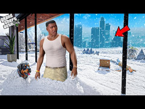 Видео: ФРАНКЛИН ҮЙІН ҚАР КӨШКІНІ БАСЫП КЕТТІ (GTA V)