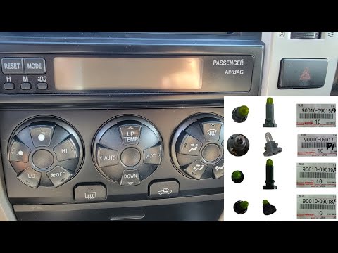 Видео: Замена лампочек HVAC на 4Runner 4-го поколения
