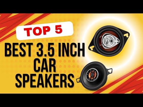 Видео: Пять лучших 3,5-дюймовых автомобильных динамиков для кристально чистого звука!