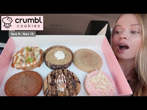 Видео: CRUMBL COOKIES: НОВЫЕ ВКУСЫ на этой неделе | Обзор чизкейка «Дубайский шоколад»