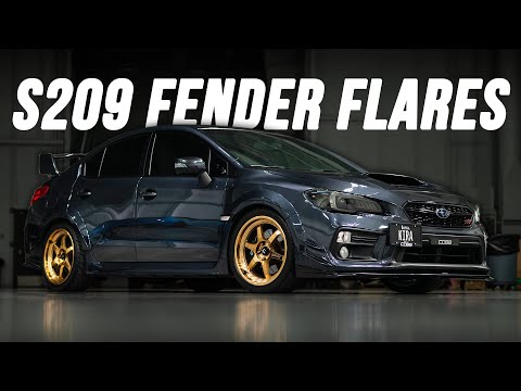 Видео: Установка комплекта расширителей крыльев в стиле S209