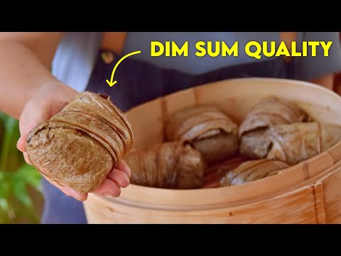 Видео: Ло Май Гай уровня димсам, дома (糯米鸡)