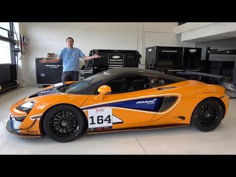 Видео: McLaren 570S GT4 - это гоночная машина за $200 000, которую можно купить у дилера