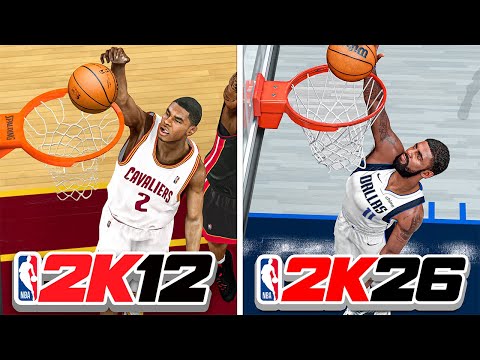 Видео: Совместные броски с Кайри Ирвингом в каждой гонке NBA 2K