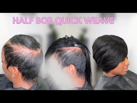 Видео: Получите роскошные волосы с помощью частичного быстрого плетения с использованием волос Sensation...