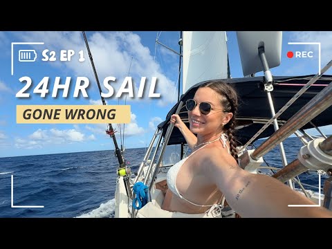Видео: Нам пришлось РАЗВЕРНУТЬСЯ... Отплытие на Сен-Мартен | Сезон 2, Эпизод 1