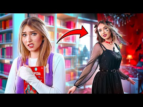 Видео: Из Ботанши в Красотку Вампира! Как Стать Вампиром?