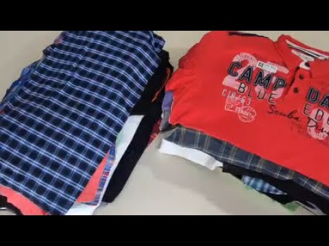 Видео: Лот 1221 Микс XL Мужской Германия ЭКСТРА 1090ркг 25,5кг 84ед