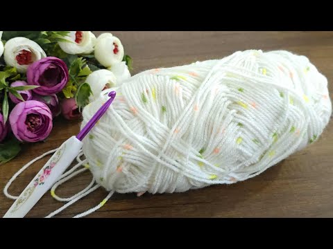 Видео: Научитесь вязать этот красивый узор крючком всего за 2 ряда | Вязание крючком для начинающих