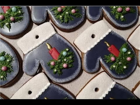 Видео: ОБЪЁМНЫЙ РИСУНОК НА ПРЯНИКЕ