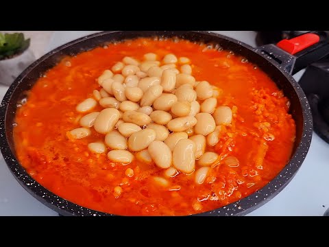 Видео: 125 г чечевицы с фасолью!  Невероятно вкусно и быстро!  Готовим дома!