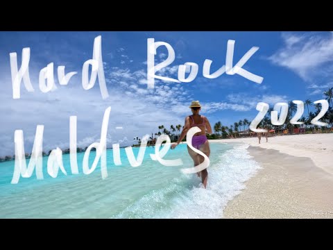 Видео: Hard Rock Hotel Maldives 2022, Pool party, Snorkeling, охота на крабов