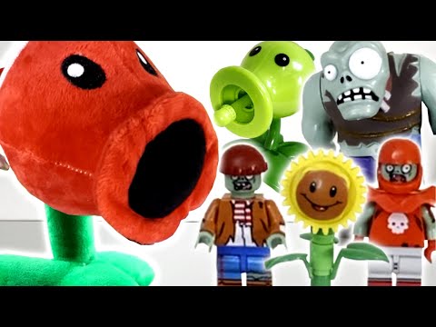 Видео: УЖАСНАЯ контрафактная игрушка Plants vs Zombies