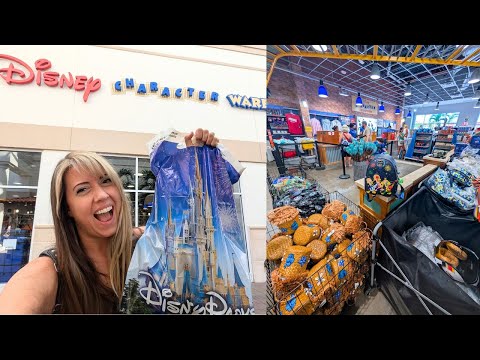 Видео: Аутлет Disney Character Warehouse в торговом центре International Drive Shopping! Грандиозная рас...