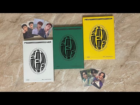Видео: 💚Распаковка сета альбомов Ateez - Zero: Fever Epilogue| k-pop album unboxing💚