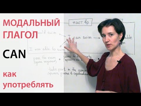 Видео: Модальный глагол CAN – как употреблять