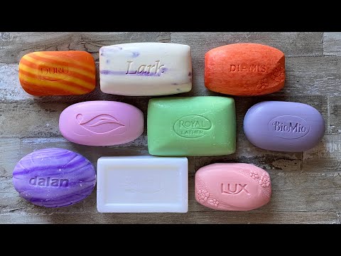 Видео: ASMR Soap cutting | Soap Carving|Резка мыла  | ASMR