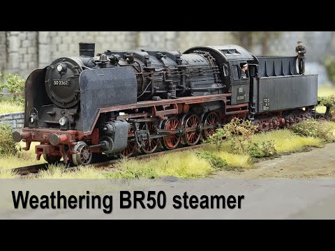 Видео: Реалистичная реставрация паровоза типа BR50