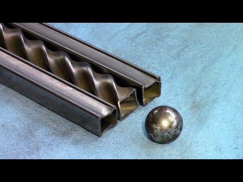 Видео: Шикарный столик из Профильной трубы и Стекла!!! Холодная ковка