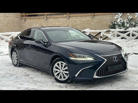 Видео: Гибридный бизнес седан. Lexus ES300h. Псков.