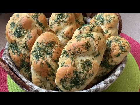 Видео: ВКУСНЫЙ, ХРУСТЯЩИЙ, ДОМАШНИЙ ХЛЕБ с ЧЕСНОКОМ и ЗЕЛЕНЬЮ 🍞ПРОСТОЙ РЕЦЕПТ🍞#food #cooking #subscribe