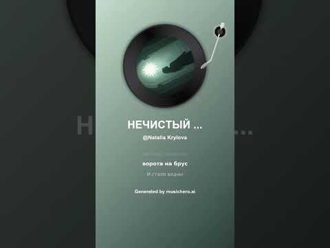 Видео: НЕЧИСТЫЙ ДУХ -   НЕВЕДОМАЯ СИЛА.   На стихи Валентина Куклева