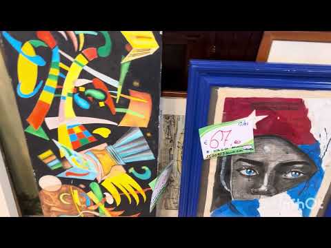 Видео: Porta Maggiore mercato. Барахолка Рима, Flea market 