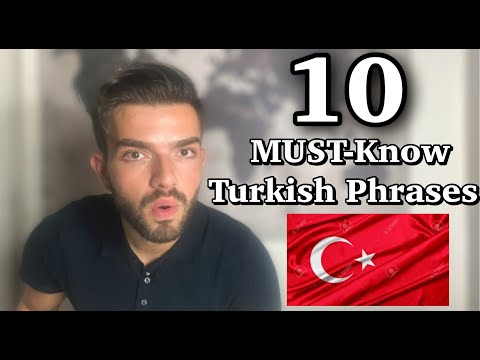 Видео: 10 турецких выражений, которые вы ДОЛЖНЫ знать при изучении турецкого языка! 😲
