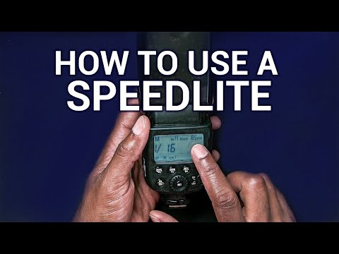 Видео: Урок по фотосъемке со вспышкой: как пользоваться вспышкой Speedlite