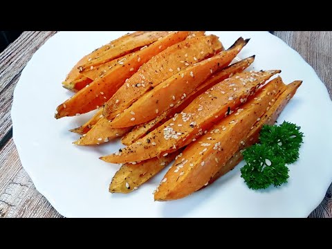 Видео: БАТАТ. СЛАДКИЙ КАРТОФЕЛЬ. Как приготовить вкусно и ПОЛЕЗНО. #рецептыизбатата