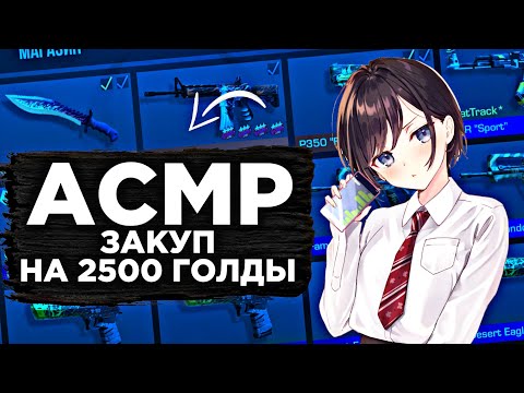 Видео: АСМР ЗАКУП НА 2500 ГОЛДЫ | БЛИЗКИЙ ШЁПОТ | 300❤️