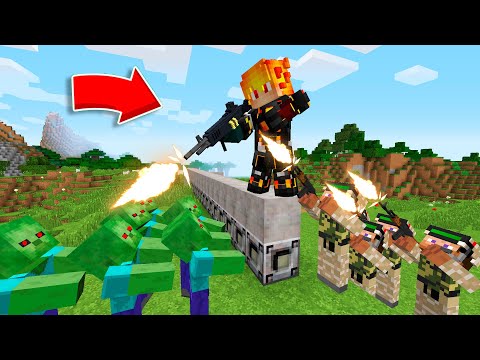 Видео: ЗОМБИ ЛОМАЮТ СТЕНУ! СОЛДАТЫ ПРЕДАЛИ МЕНЯ В МАЙНКРАФТ ! Алексбой Minecraft