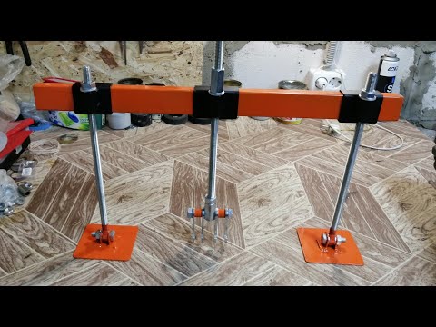 Видео: Приспособление для кузовного ремонта. Траверса (мост) для споттера.