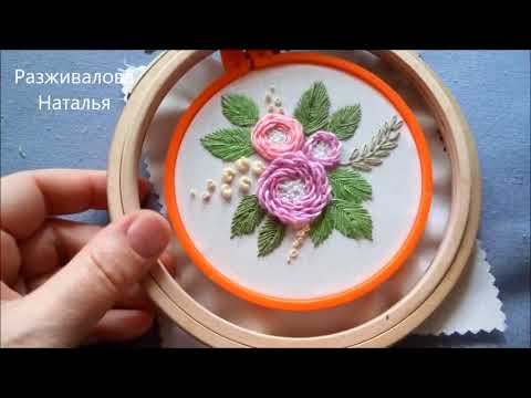 Видео: МК. Цветочный сюжет. Хризантема. Очень просто! Beautiful floral design. Step by step is very simple!