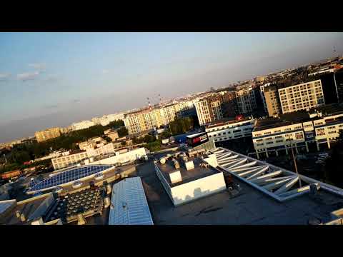 Видео: Полёт над Полюстровским садом, Санкт-Петербург