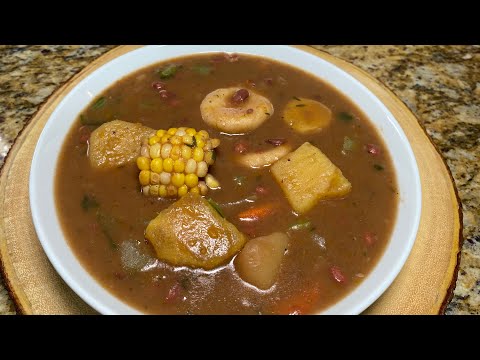 Видео: Ямайский итальянский суп/Sip|| Суп из красного горошка и арахиса