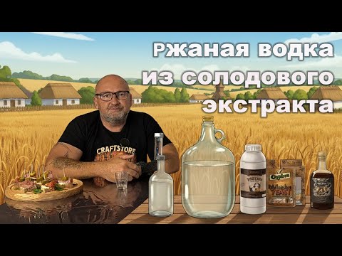 Видео: 🧪 Ржаная водка из солодового экстракта — эксперимент, который вышел из-под контроля!