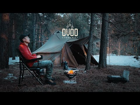 Видео: Өвлийн ойд ганцаараа майхантай аялал хийлээ | 4K | OVOO Camping ASMR | Амралт тайвшрал