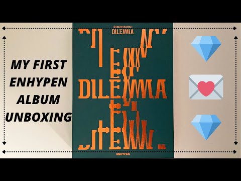 Видео: Распаковка моего первого альбома ENHYPEN DIMENSION:DILEMMA ODYSSEUS Ver. | Unboxing