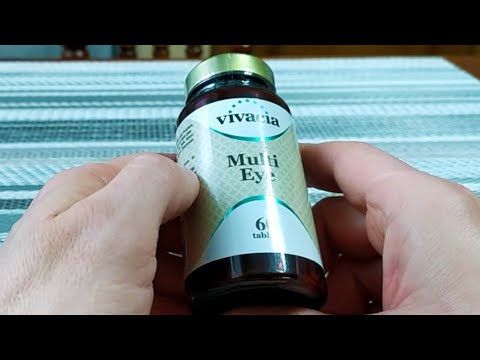 Видео: vivacia multi eye витамины для глаз