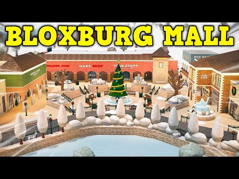 Видео: Я построил ТОРГОВЫЙ ЦЕНТР в Блоксбурге!