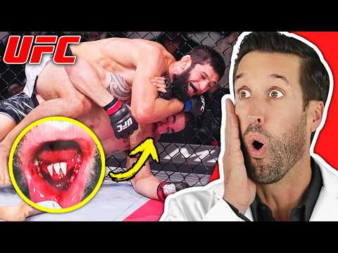 Видео: ВРАЧ смотрит на худшие травмы ММА в истории UFC #3