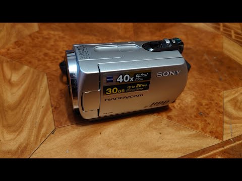 Видео: Обзор на видео камеру Sony DCR-SR42 + Подключение к Компьютеру